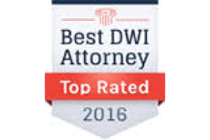 Best DWI Attorney / Top Rated 2016 - Badge